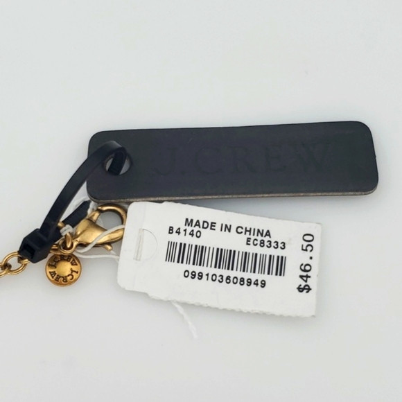 J. Crew Clear Rhinestone Statement Necklace - Picture 3 of 7